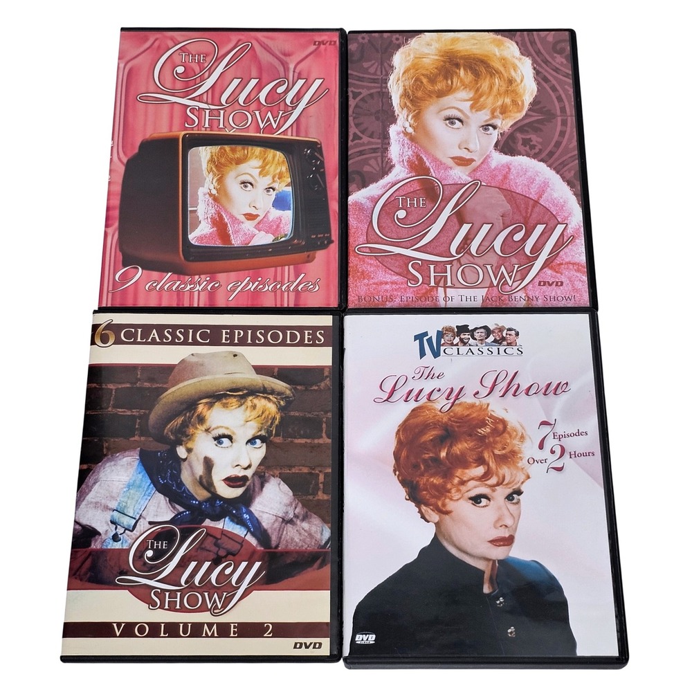 The Lucy Show DVD Collection Lucille Ball Classic Comedy 4‎ Disc Variety Set